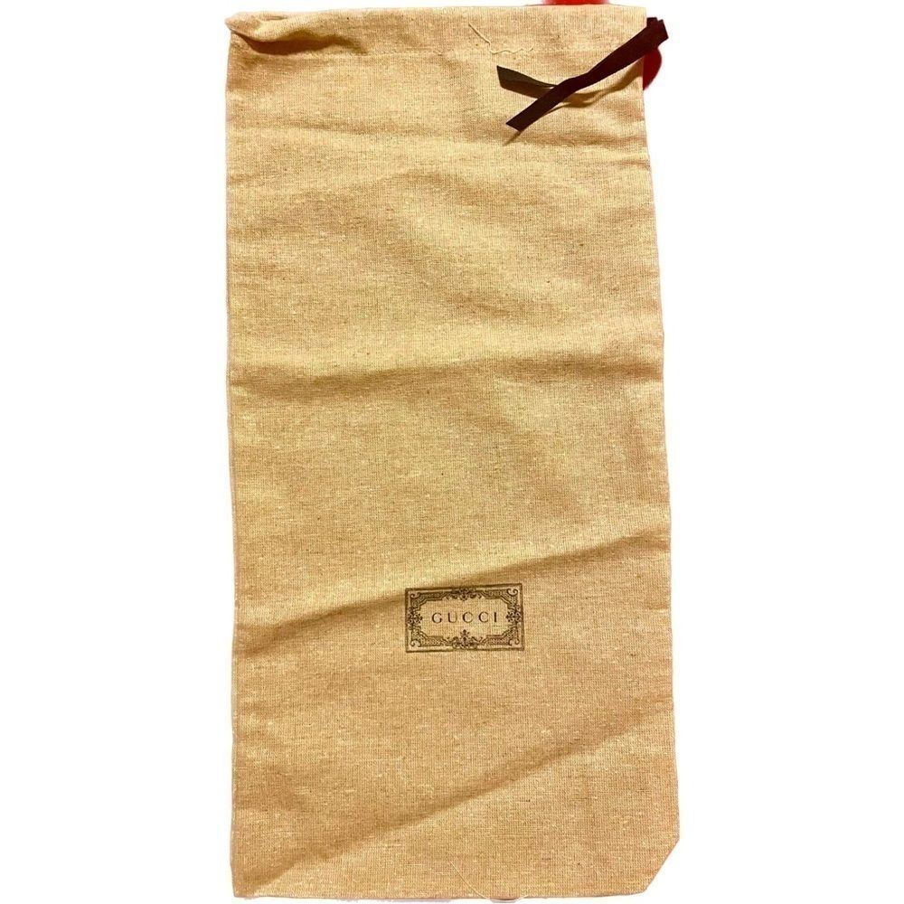 Gucci Canvas Dust Bag 17”x8”